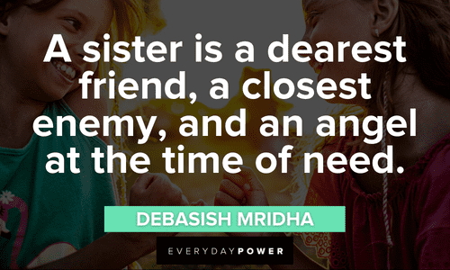 Funny Sister Quotes about friendship