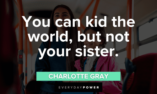 Funny Sister Quotes about love