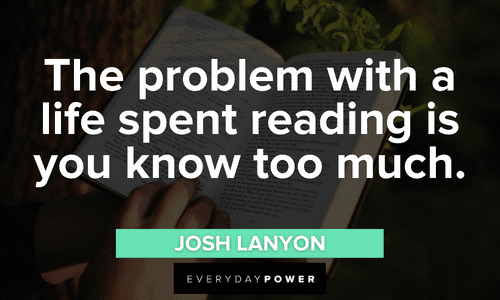 witty quotes about reading