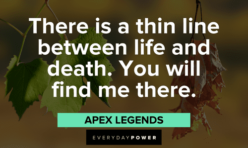 Gamer quotes about life and death