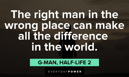 Gamer quotes about making a difference