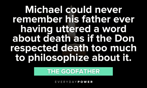 Godfather quotes about michael