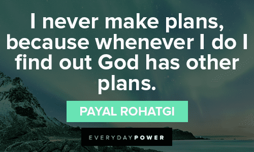 thought provoking God’s plan quotes