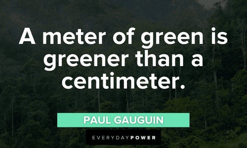 thought provoking Green Quotes