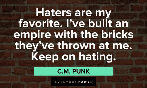 Haters quotes that will motivate you