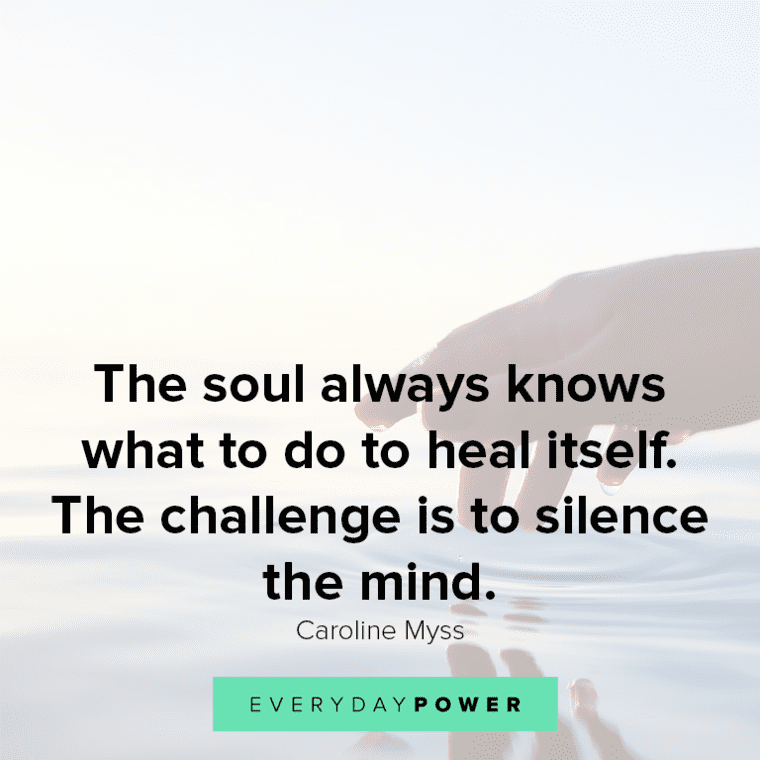 Healing quotes about the soul