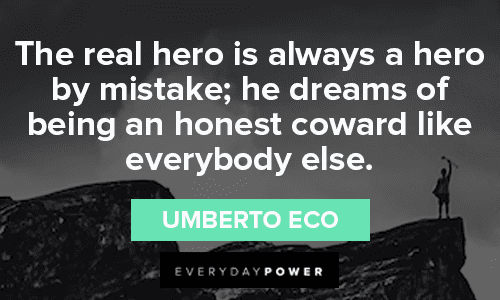 real Hero Quotes