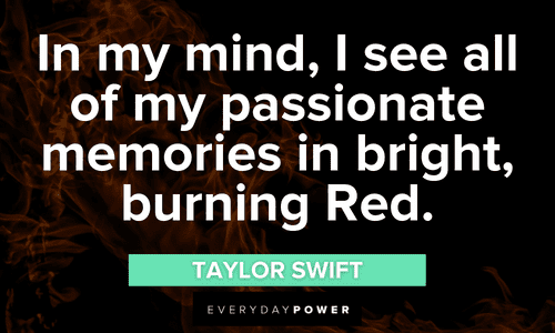 passionate Red Quotes