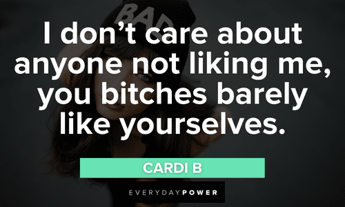 Bad bitch quotes about being yourself