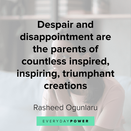 despair and Disappointment Quotes