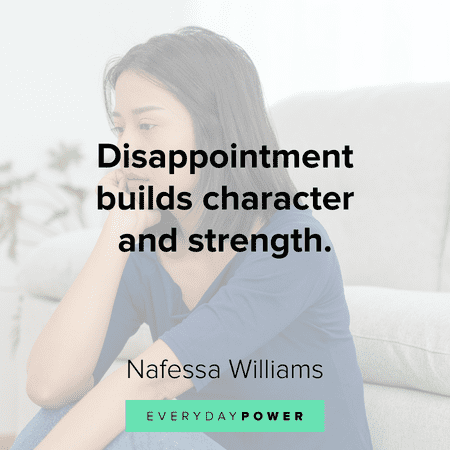 Disappointment Quotes about character