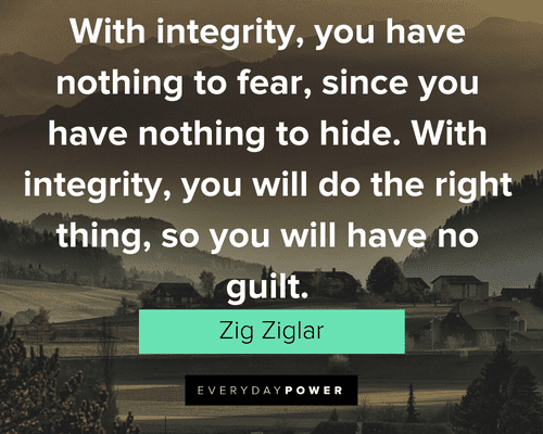 integrity Quotes On Guilty