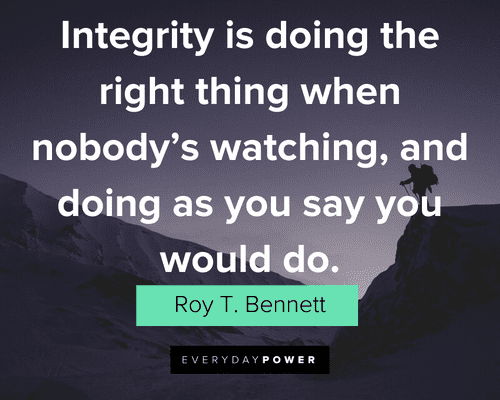 Integrity Quotes On Doing Right