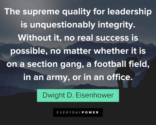 Integrity Quotes On Quality of Leadership 