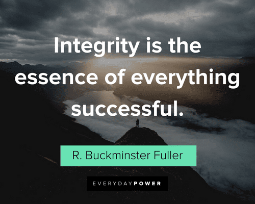 integrity quotes on success