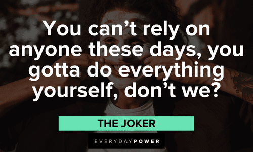 Joker quotes about people