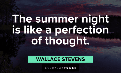 July quotes about summer nights