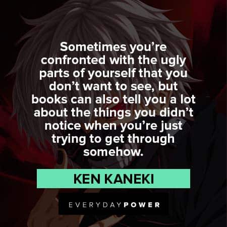 Ken Kaneki Quotes About Books