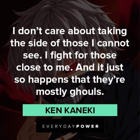 Ken Kaneki Quotes About Fighting