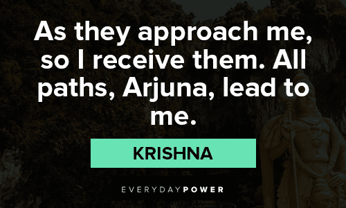 Krishna Quotes About Paths
