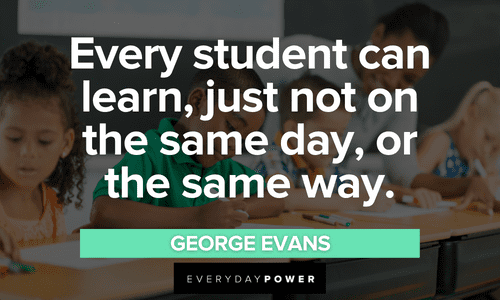 Learning Quotes about students