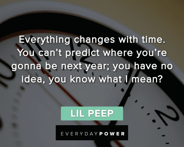 Lil Peep Quotes About Change