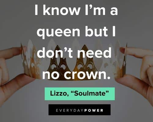 Lizzo Quotes About Being Queen