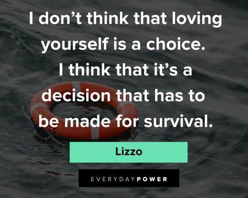 Lizzo Quotes About Loving Yourself