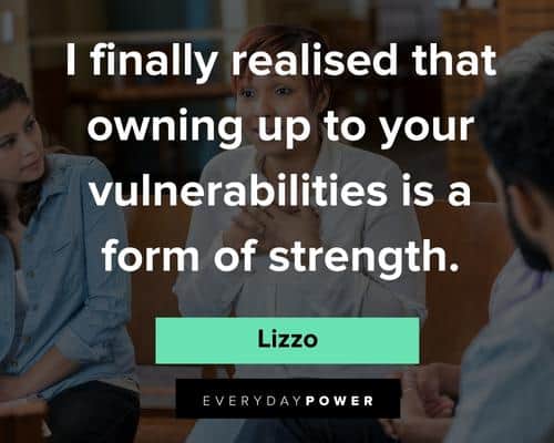 Lizzo Quotes About Vulnerabilities and Stremgth