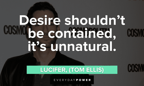 Lucifer quotes about desire
