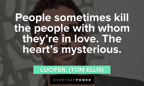 Lucifer quotes about tragic love
