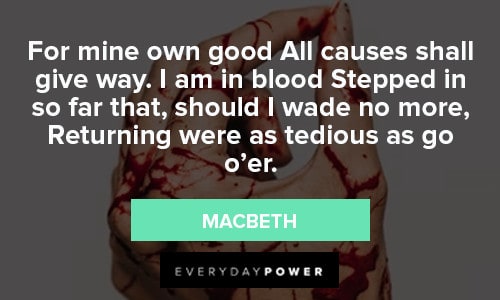 Macbeth Quotes About Being Guilty