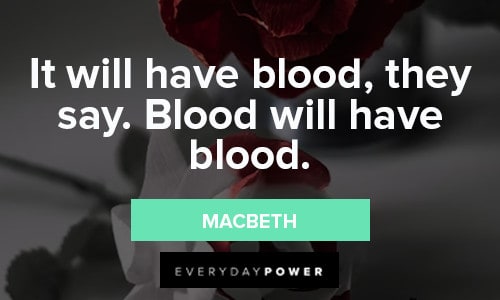 Macbeth Quotes About Blood