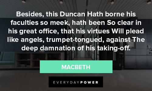 Macbeth Quotes About Duncan