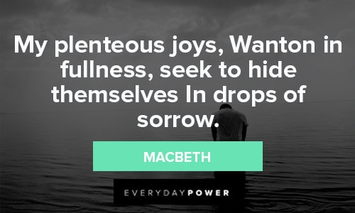 Macbeth Quotes About Joy