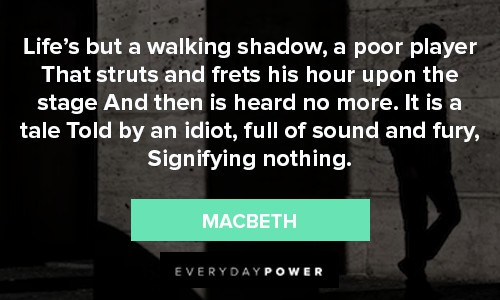 macbeth shakespeare quotes