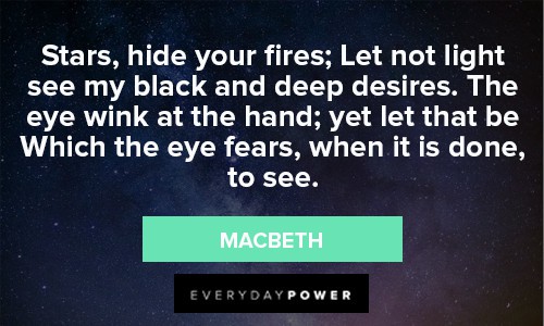 macbeth shakespeare quotes