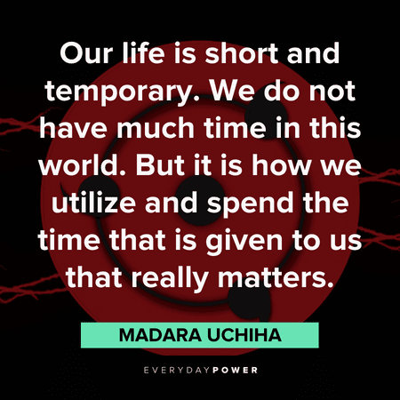 powerful Madara quotes