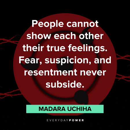 Madara quotes about feelings