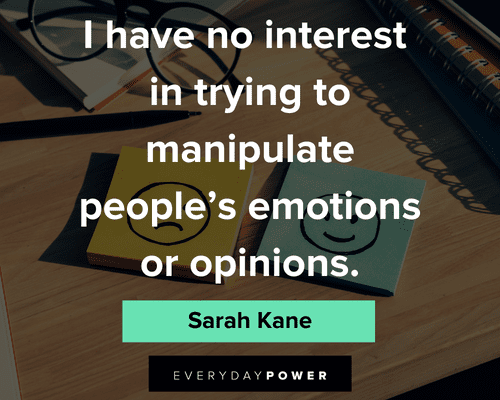 Manipulation Quotes About Emotions