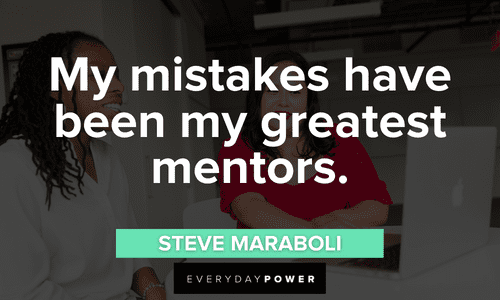 Mentor quotes about mistakes