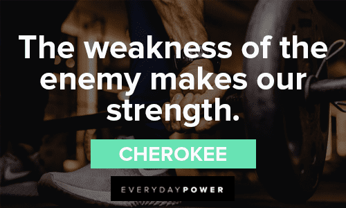 Native American quotes about enemies
