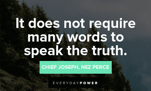 chief joseph quotes