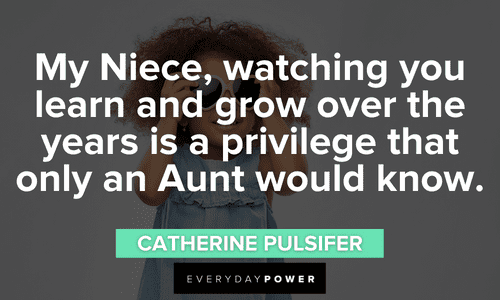 Niece Quotes For Proud Aunt Uncle | Power