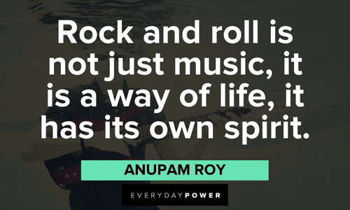 Rock & Roll quotes about life