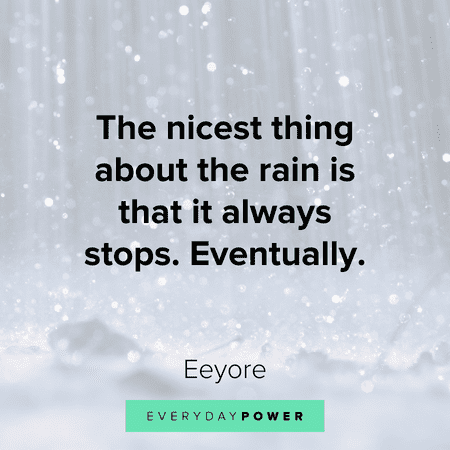 Rainy Day Quotes to keep you going