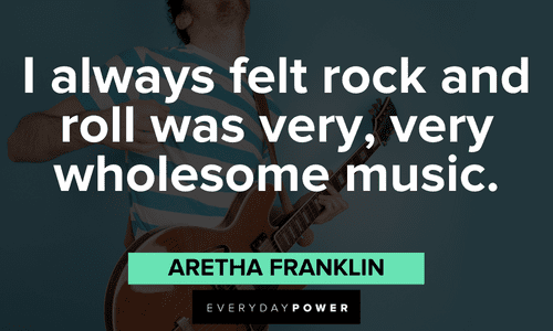 Rock & Roll quotes about the music