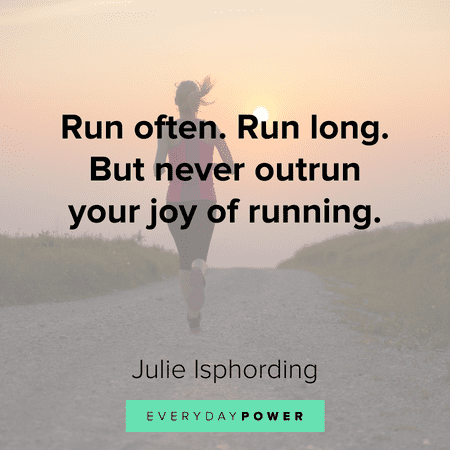 joy of Running quotes