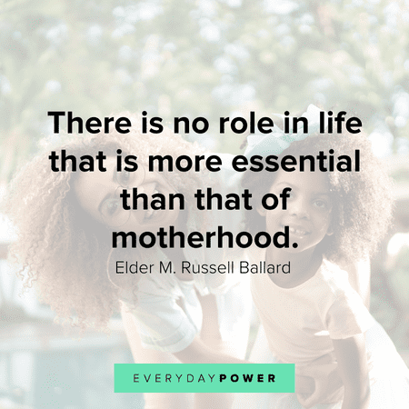 Single Mom Quotes on motherhood