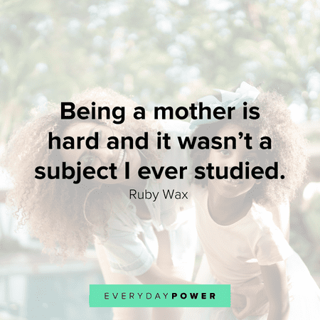 being a mother quotes